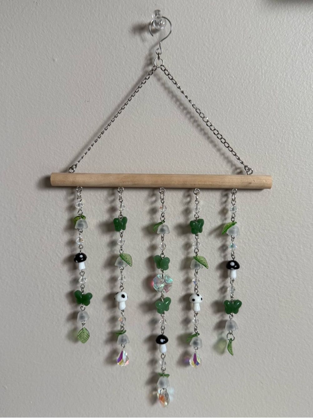 Hanging Mushroom Suncatcher